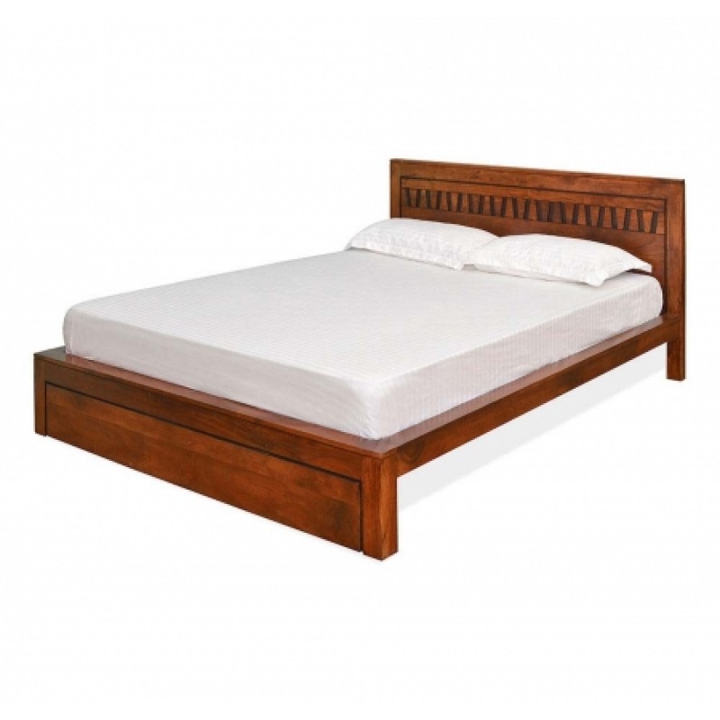 Amelia Solid Wood Queen Size Bed